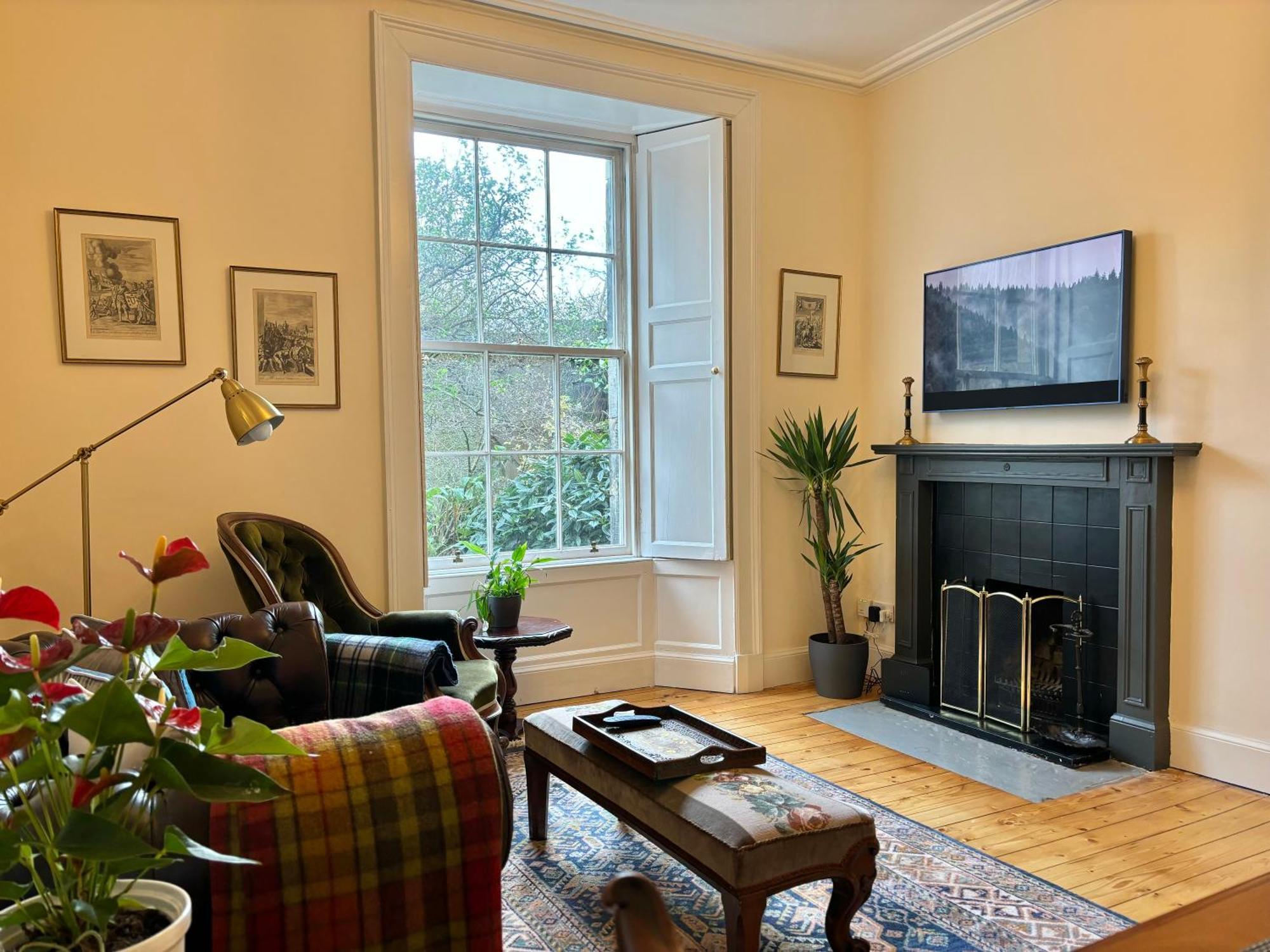 Cosy Georgian Flat Lejlighed EDI Eksteriør billede