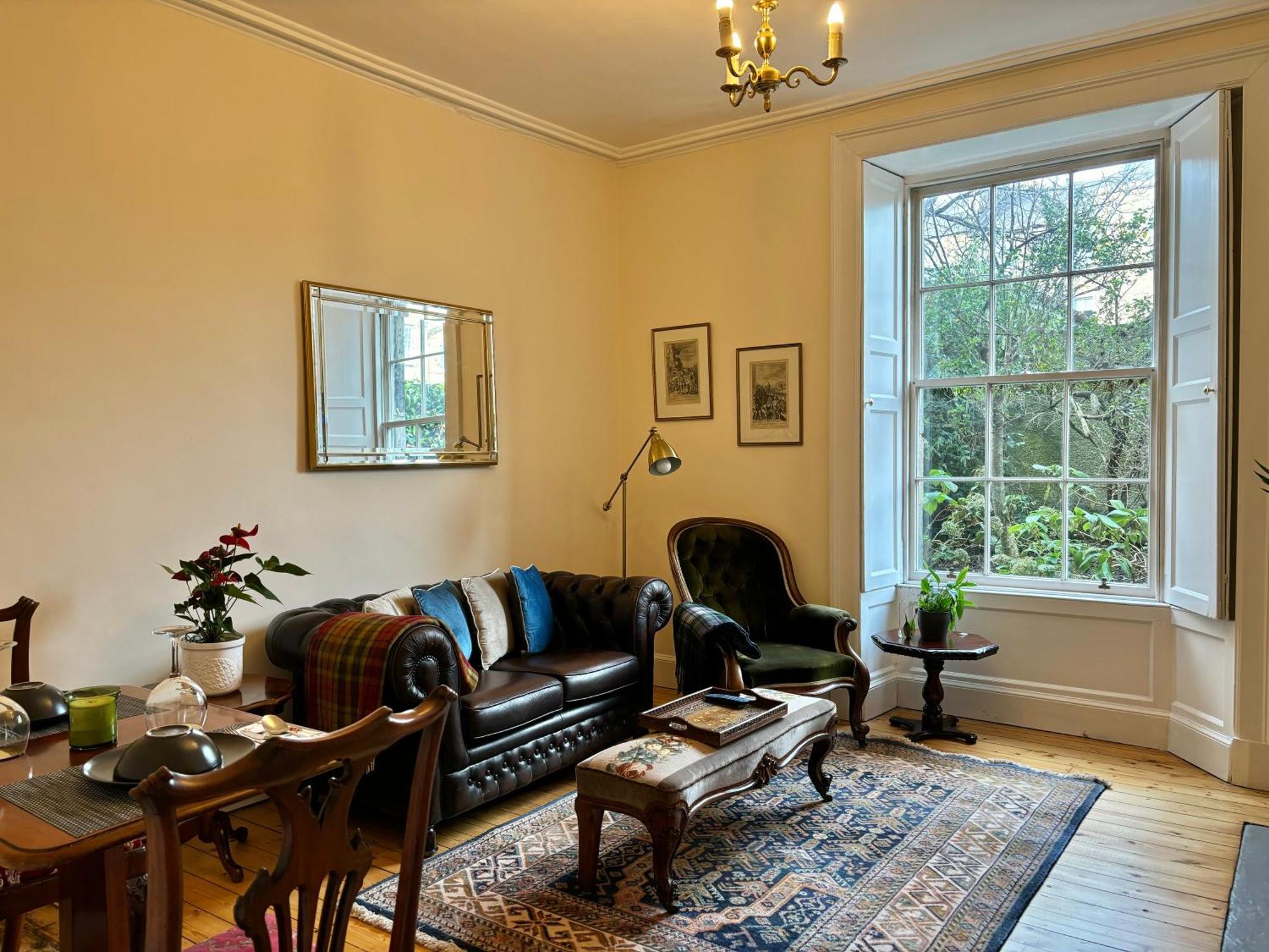 Cosy Georgian Flat Lejlighed EDI Eksteriør billede
